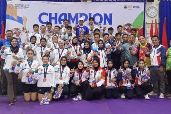Kabupaten Kudus sabet 3 medali emas cabor tenis meja di Porprov 2026.