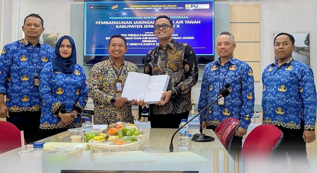 Dukung Swasembada Pangan, Nindya Karya Teken Kontrak Empat Proyek Infrastruktur Air di Jawa Tengah
