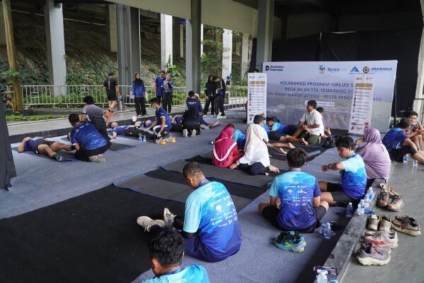 Trans Marga Jateng Dorong Inklusi Sosial,Kolaborasikan Pemberdayaan Disabilitas di Rest Area KM 456